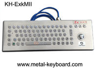 Wytrzymała klawiatura EX ibIIB T6 Materiał ze stali nierdzewnej z myszą Trackball